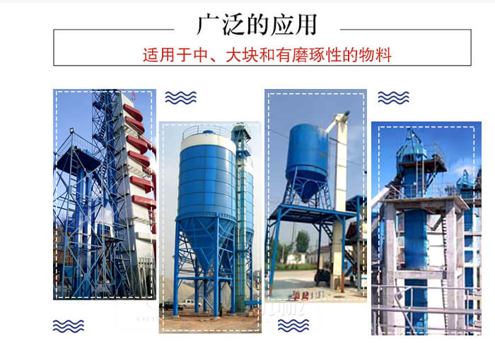 鬥式提升機主要適用範圍主要是化工，糧食，建築材料較多。