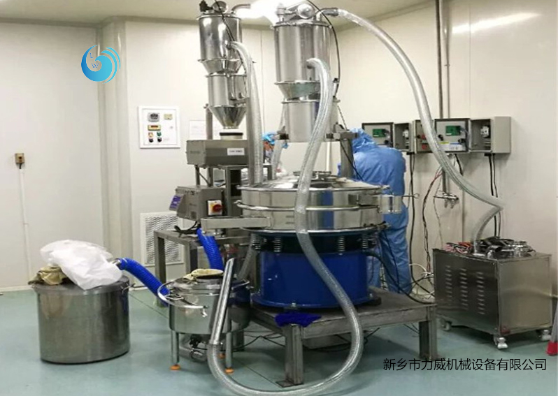 草酸粉末分級搖擺篩和麻豆91在线视频相比產量大小